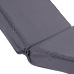ΜΑΞΙΛΑΡΙ ΞΑΠΛΩΣΤΡΑΣ TEXTILENE 600gr/m2 SIFNOS ΓΚΡΙ HM11237.30T 194x70x11Yεκ. - Image 6