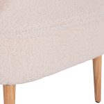 ΜΠΕΡΖΕΡΑ ΠΟΛΥΘΡΟΝΑ MYLIE ΛΕΥΚΟ ΜΠΟΥΚΛΕ HM8394.23 66x76x90Υ εκ. - Image 9