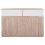 ΜΠΟΥΦΕΣ JOLENE HM2234.02 2 ΣΥΡΤΑΡΙΑ & 4 ΠΟΡΤΕΣ SONAMA 120X40X80εκ. - Image 4