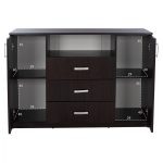 ΜΠΟΥΦΕΣ ΜΕ 2 ΝΤΟΥΛΑΠΙΑ Κ 3 ΣΥΡΤΑΡΙΑ ADLER WENGE HM2430.02 120X45X85Y εκ. - Image 4