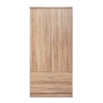ΝΤΟΥΛΑΠΑ 2ΦΥΛΛΗ ME 2 ΣΥΡΤΑΡΙΑ REINA HM338.02 SONAMA 80x41.5x180Υεκ.