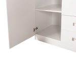 ΝΤΟΥΛΑΠΑ 3ΦΥΛΛΗ CARLY HM384.05 ΜΕ ΔΥΟ ΣΥΡΤΑΡΙΑ ΛΕΥΚΗ 150X55Χ180Υεκ. - Image 10