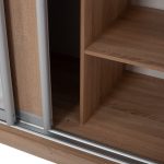 ΝΤΟΥΛΑΠΑ 3ΦΥΛΛΗ ΣΥΡΟΜΕΝΗ ΜΕ ΚΑΘΡΕΠΤΗ SONAMA OAK HM2435  200X60X210Υεκ - Image 5