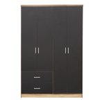 ΝΤΟΥΛΑΠΑ 4ΦΥΛΛΗ BRIANA ME 2 ΣΥΡΤΑΡΙΑ HM339.04 SONAMA-ΓΚΡΙ 120Χ42,5Χ180,5εκ. - Image 4