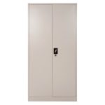 ΝΤΟΥΛΑΠΑ ΜΕΤΑΛΛΙΚΗ CLOD HM5961.11 2ΦΥΛΛΗ ΜΕ ΧΩΡΙΣΜΑ ΑΝΟΙΧΤΟ ΓΚΡΙ 90Χ40Χ180Yεκ. - Image 4