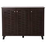 ΠΑΠΟΥΤΣΟΘΗΚΗ-ΝΤΟΥΛΑΠΙ PRODY HM9610.01 ΜΕΛΑΜΙΝΗ WENGE 3 ΠΟΡΤΕΣ 115x34x89Υεκ. - Image 3