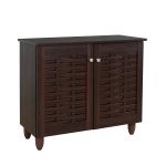 ΠΑΠΟΥΤΣΟΘΗΚΗ-ΝΤΟΥΛΑΠΙ ΞΥΛΙΝΗ CASSIOPE HM2208.01 WENGE 77Χ34Χ67.5Υεκ.