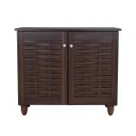ΠΑΠΟΥΤΣΟΘΗΚΗ-ΝΤΟΥΛΑΠΙ ΞΥΛΙΝΗ CASSIOPE HM2208.01 WENGE 77Χ34Χ67.5Υεκ. - Image 3