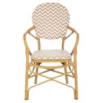 ΠΟΛΥΘΡΟΝΑ ΑΛΟΥΜΙΝΙΟΥ BAMBOO LOOK ΦΥΣΙΚΟ - ΛΕΥΚΟ HM5928.03 55x58x95 εκ. - Image 3