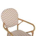 ΠΟΛΥΘΡΟΝΑ ΑΛΟΥΜΙΝΙΟΥ BAMBOO LOOK ΦΥΣΙΚΟ - ΛΕΥΚΟ HM5928.03 55x58x95 εκ. - Image 7
