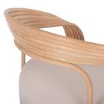 ΠΟΛΥΘΡΟΝΑ DUCHESS ΑΠΟ RATTAN ΦΥΣΙΚΟ-ΕΚΡΟΥ ΜΑΞΙΛΑΡΙ HM9478 81x59x70Y εκ. - Image 9