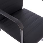 ΠΟΛΥΘΡΟΝΑ DALEY HM1021.01 ΜΕ ΜΠΡΑΤΣΑ ΜΑΥΡΟ PU 56x58x93 εκ. - Image 9