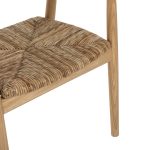 ΠΟΛΥΘΡΟΝΑ KINGSLEY HM9634.01 ΞΥΛΟ TEAK & ΨΑΘΑ ΣΕ ΦΥΣΙΚΟ ΧΡΩΜΑ 57,5x54x80Yεκ. - Image 8