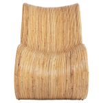 ΠΟΛΥΘΡΟΝΑ CURVY LOUNGE HM9645.01 ΑΠΟ RATTAN ΣΕ ΦΥΣΙΚΗ ΑΠΟΧΡΩΣΗ 63x128x97Y εκ. - Image 3
