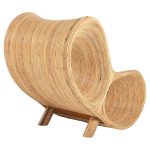 ΠΟΛΥΘΡΟΝΑ CURVY LOUNGE HM9645.01 ΑΠΟ RATTAN ΣΕ ΦΥΣΙΚΗ ΑΠΟΧΡΩΣΗ 63x128x97Y εκ. - Image 5