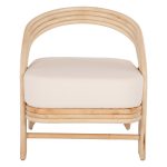 ΠΟΛΥΘΡΟΝΑ DONITA HM9838 RATTAN ΦΥΣΙΚΟ ΜΕ ΛΕΥΚΟ ΜΑΞΙΛΑΡΙ 67x74x78Υεκ. - Image 3