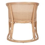 ΠΟΛΥΘΡΟΝΑ ΚΙΚΟ HM9839 RATTAN ΣΕ ΦΥΣΙΚΟ ΧΡΩΜΑ-ΛΕΥΚΟ ΜΑΞΙΛΑΡΙ 61x71x76Yεκ. - Image 6