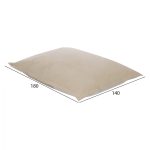 ΠΟΥΦ ANSHU HM5808.01 ΜΠΕΖ 140x180 εκ. - Image 2