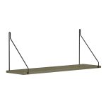 ΡΑΦΙ ΤΟΙΧΟΥ AGILAN ΜΕΛΑΜΙΝΗΣ HM9183.12 OLIVE GREY 72x20x27Y εκ. - Image 3