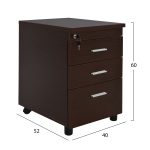 ΣΕΤ ΓΡΑΦΕΙΟΥ 3ΤΜΧ ΣΕ ΧΡΩΜΑ WENGE HM10204.02L - Image 4
