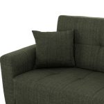 ΣΕΤ ΣΑΛΟΝΙΟΥ ΨΗΛΗ ΠΛΑΤΗ 2ΘΕΣΙΟΣ & 3ΘΕΣΙΟΣ HM11748.05-DARK OLIVE - Image 8
