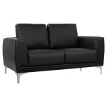 ΣΕΤ ΣΑΛΟΝΙΟΥ 2ΤΜΧ KENZIE ΜΕ ΜΑΥΡΟ PU HM11284.01 - Image 2