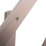 ΣΕΖΛΟΝΓΚ ΕΠΑΓΓΕΛΜΑΤΙΚΗ KEA HM5076.03 ΑΛΟΥΜΙΝΙΟ & TEXTILENE ΣΑΜΠΑΝΙ 59,5x102,5x94Υεκ - Image 7