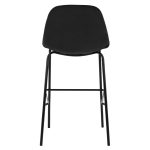 ΣΚΑΜΠΟ VINCENT HM9298.14 ΜΕΣΑΙΟΥ ΥΨΟΥΣ ΜΑΥΡΟ ΜΕ ΜΕΤΑΛΛΙΚΑ ΠΟΔΙΑ 47x51x96 εκ. - Image 6