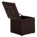 ΣΚΑΜΠΩ ΜΕ ΑΠΟΘΗΚΕΥΤΙΚΟ ΧΩΡΟ PU ΚΑΦΕ CUBE HM224.03--38x38x36.5Υεκ. - Image 6