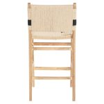 ΣΚΑΜΠΟ ΜΕΣΑΙΟΥ ΥΨΟΥΣ HM9325.01 RUBBERWOOD & ΣΧΟΙΝΙ-ΦΥΣΙΚΟ RUSTIC 45x46x95Υεκ. - Image 6