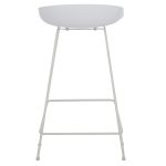 ΣΚΑΜΠΟ ΜΠΑΡ NAILA HM9299.01 ΛΕΥΚΟ ΜΕΣΑΙΟΥ ΥΨΟΥΣ 44x44x74Yεκ. - Image 6