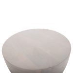 ΣΚΑΜΠΟ ΣΤΡΟΓΓΥΛΟ COIL HM9703 ΜΑΣΙΦ MANGO ΣΕ ΛΕΥΚΟ ΧΡΩΜΑ Φ35x51Υ εκ. - Image 6