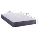 ΣΤΡΩΜΑ DREAMTOPIA CLOUD9 HM656.150 BONNELL SPRING 150x200x27Y εκ. - Image 2
