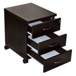 ΣΥΡΤΑΡΙΕΡΑ ΓΡΑΦΕΙΟΥ ΕΠΑΓΓΕΛΜΑΤΙΚΗ SIENNA HM2011.02 WENGE ΜΕ 3ΣΥΡΤΑΡΙΑ 38X48X53cm - Image 2