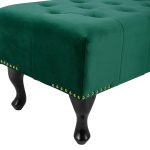ΤΑΜΠΟΥΡΕ T.CHESTERFIELD EMMA HM226.03 ΚΥΠΑΡΙΣΣΙ ΒΕΛΟΥΔΟ-ΜΑΥΡΑ ΠΟΔΙΑ 80x45x40Υεκ - Image 5