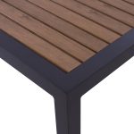 ΤΡΑΠΕΖΙ ΑΛΟΥΜΙΝΙΟΥ SABRA HM5403.02 ΓΚΡΙ ΜΕ POLYWOOD 45Χ45X45,5Yεκ. - Image 5