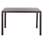 ΤΡΑΠΕΖΙ ΤΡΑΠΕΖΑΡΙΑΣ ΑΛΟΥΜΙΝΙΟΥ SAHIRA HM5571.02 ΑΝΘΡΑΚΙ 140Χ80X75,5Υεκ. - Image 3
