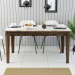 ΤΡΑΠΕΖΙ STANDARD HM9507.03 ΜΕΛΑΜΙΝΗ ΚΑΡΥΔΙ-ΛΕΥΚΟ ΜΑΡΜΑΡΟ ΜΕ ΑΠΟΘ.ΧΩΡΟ 145x88x75Yεκ. - Image 4