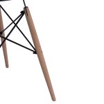 ΤΡΑΠΕΖΙ MINIMAL ΣΤΡΟΓΓΥΛΟ HM0060.02 ΜΑΥΡΟ ΧΡΩΜΑ MDF-ΠΟΔΙΑ ΟΞΙΑΣ ΦΥΣΙΚΟ Φ60Χ72Υεκ. - Image 7