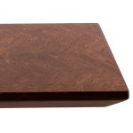 ΤΡΑΠΕΖΙ ΤΡΑΠΕΖΑΡΙΑΣ RIMER HM9742 MDF ΜΕ ΚΑΠΛΑΜΑ ΦΡΑΞΙΝΟΥ-ΚΑΡΥΔΙ ΧΡΩΜΑ 220X100x75Yεκ. - Image 7