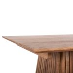 ΤΡΑΠΕΖΙ ΤΡΑΠΕΖΑΡΙΑΣ ΤΕΤΡΑΓΩΝΟ FRANTZ HM9458.11 ΜΑΣΙΦ MINDI ΞΥΛΟ 80x80x75Y εκ. - Image 5