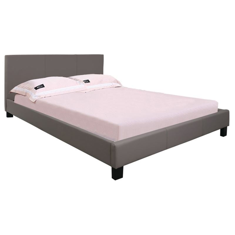 wilton-krevati-150x200cm-pu-cappuccino-enlarge WILTON Κρεβάτι Διπλό, για Στρώμα 150x200cm, PU Απόχρωση Cappuccino - Image 1