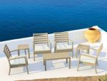 OCEAN TAUPE ΤΡΑΠΕΖΙ 90Χ45Χ45εκ. ΠΟΛ/ΝΙΟΥ - Image 4