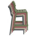 HELEN 65εκ. ΣΚΑΜΠΟ OLIVE GREEN ΠΟΛ/ΝΙΟΥ 52X55X95εκ. - Image 4