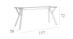 MAX ΒΑΣΗ TAUPE XL 157X58X72εκ. ΠΟΛ/ΝΙΟΥ - Image 4