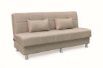 FELINA LIGHT BROWN ΥΦΑΣΜΑ 3ΘΕΣΙΟΣ ΚΑΝΑΠΕΣ/ΚΡΕΒΑΤΙ ΜΕ ΑΠΟΘ.ΧΩΡΟ 182X90X80εκ. - Image 5
