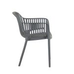 NOVA DARK GREY ΠΟΛΥΘΡΟΝΑ ΠΟΛ/ΝΙΟΥ 55X61X80εκ. - Image 3