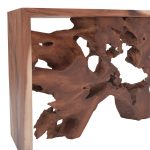 Κονσόλα Jako Inart teak ξύλο σε φυσική απόχρωση 120x40x80εκ - Image 2