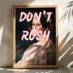 Πίνακας Rushea pakoworld με ψηφιακή εκτύπωση και πλαίσιο 33x1.5x48εκ