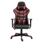 BF9050 Gaming Πολυθρόνα Γραφείου, Ανάκλιση Πλάτης έως 90°, Pu Μαύρο - Κόκκινο - Image 4